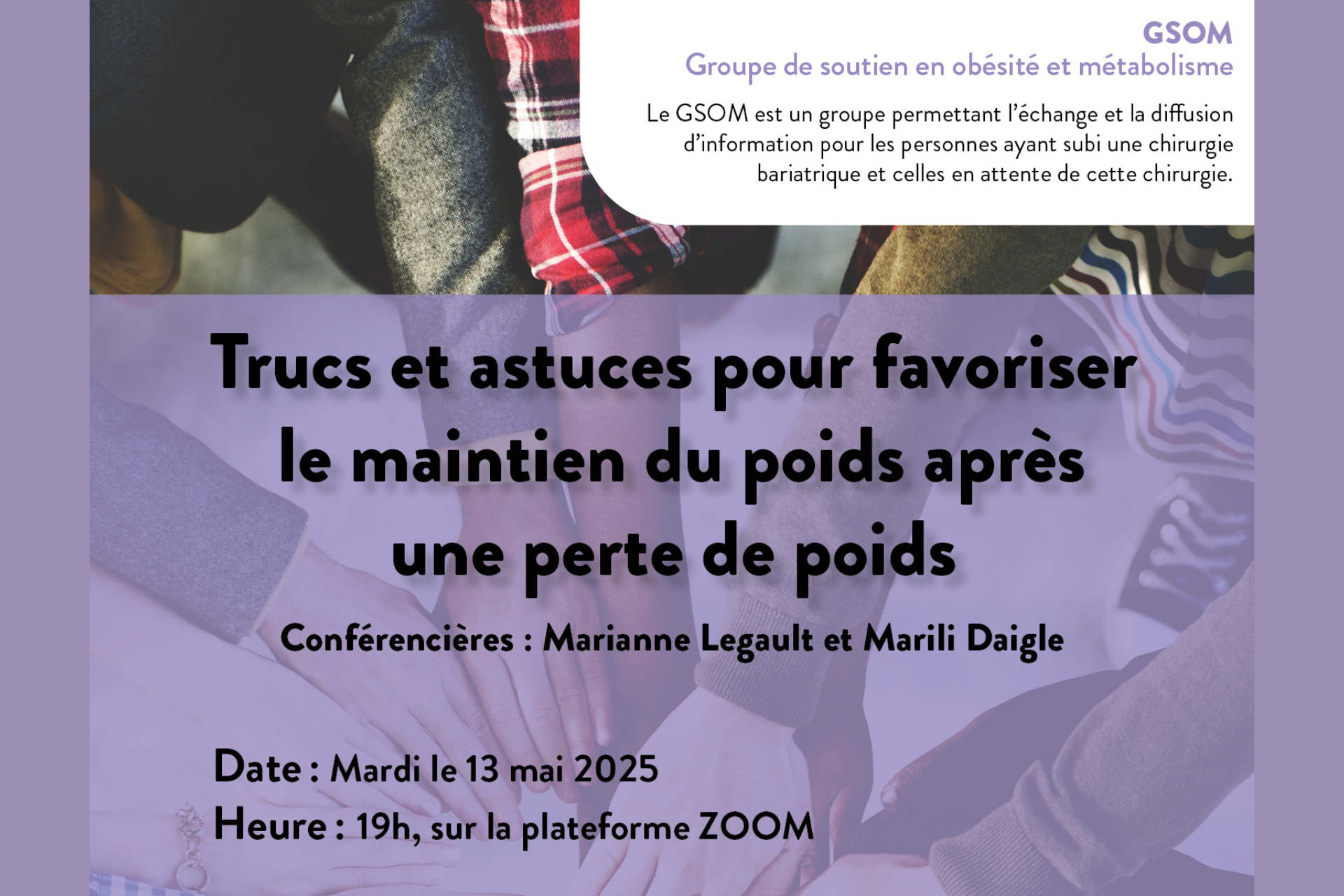 titre et informations qui sont déjà donnés dans le texte descriptif