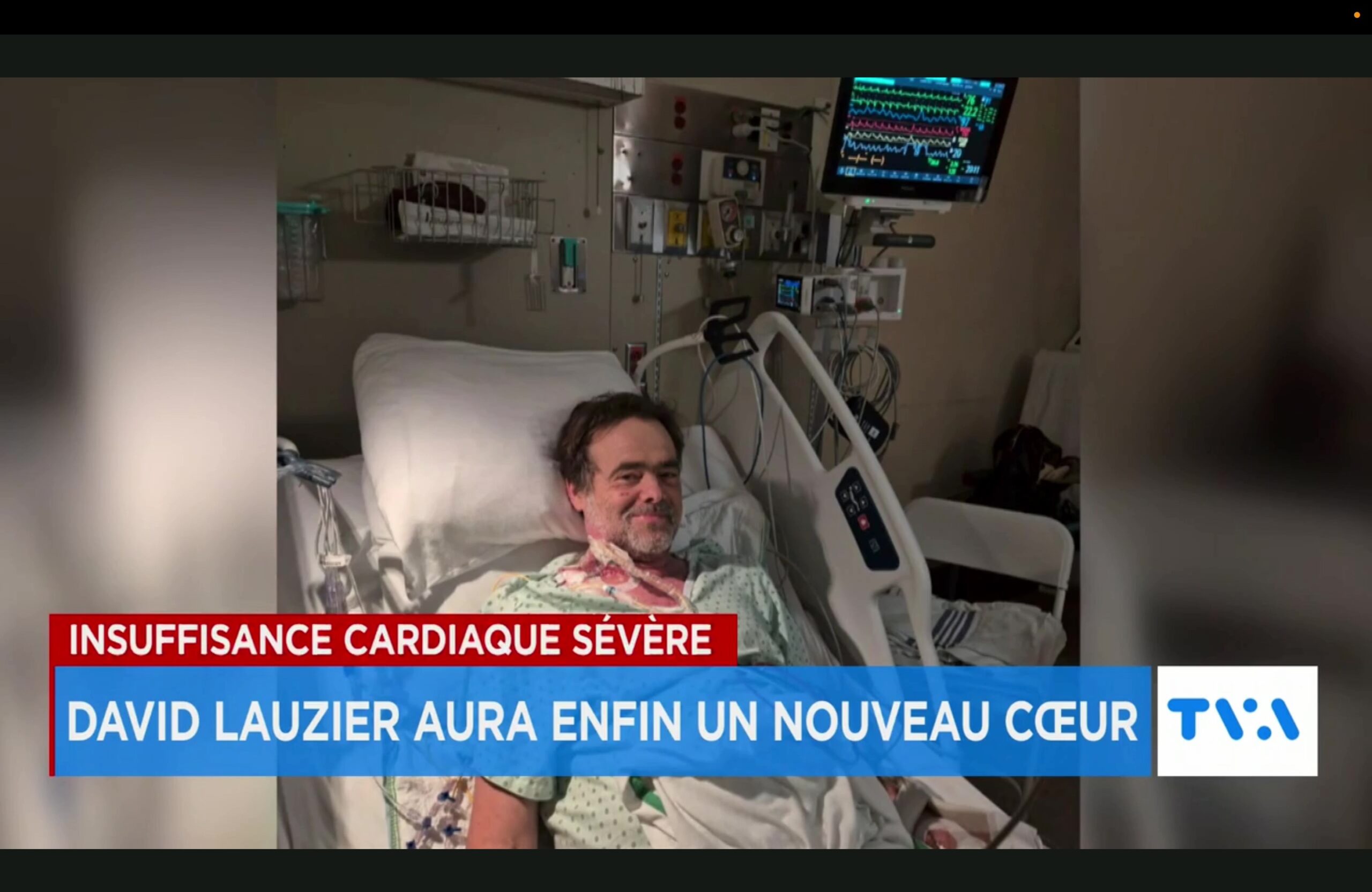 Insuffisance cardiaque sévère. David Lauzier aura enfin un nouveau coeur.