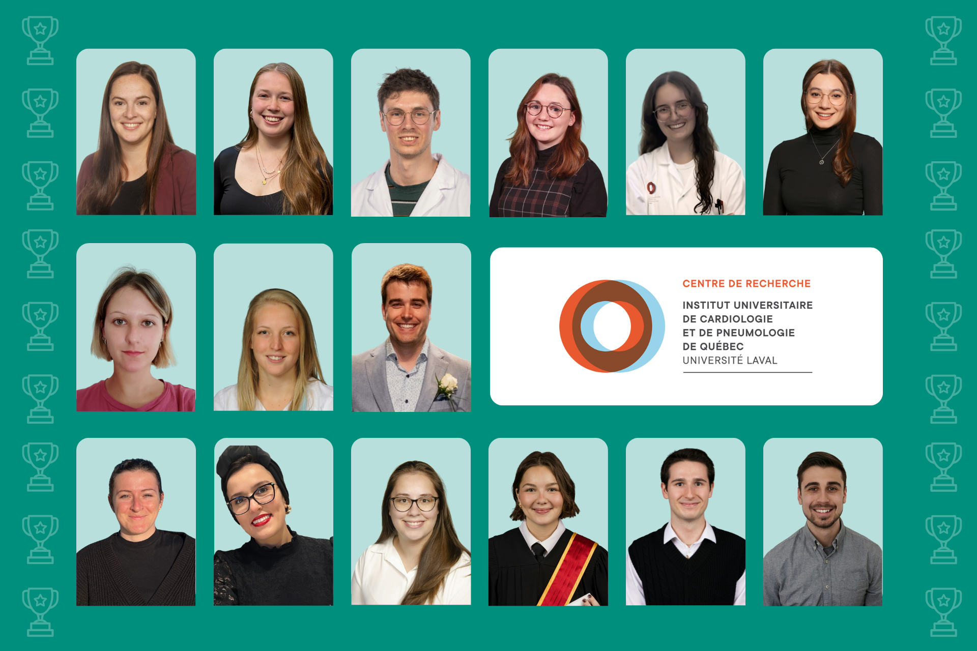 Photos des lauréats et lauréates