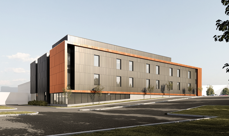 Plan 3D du pavillon J