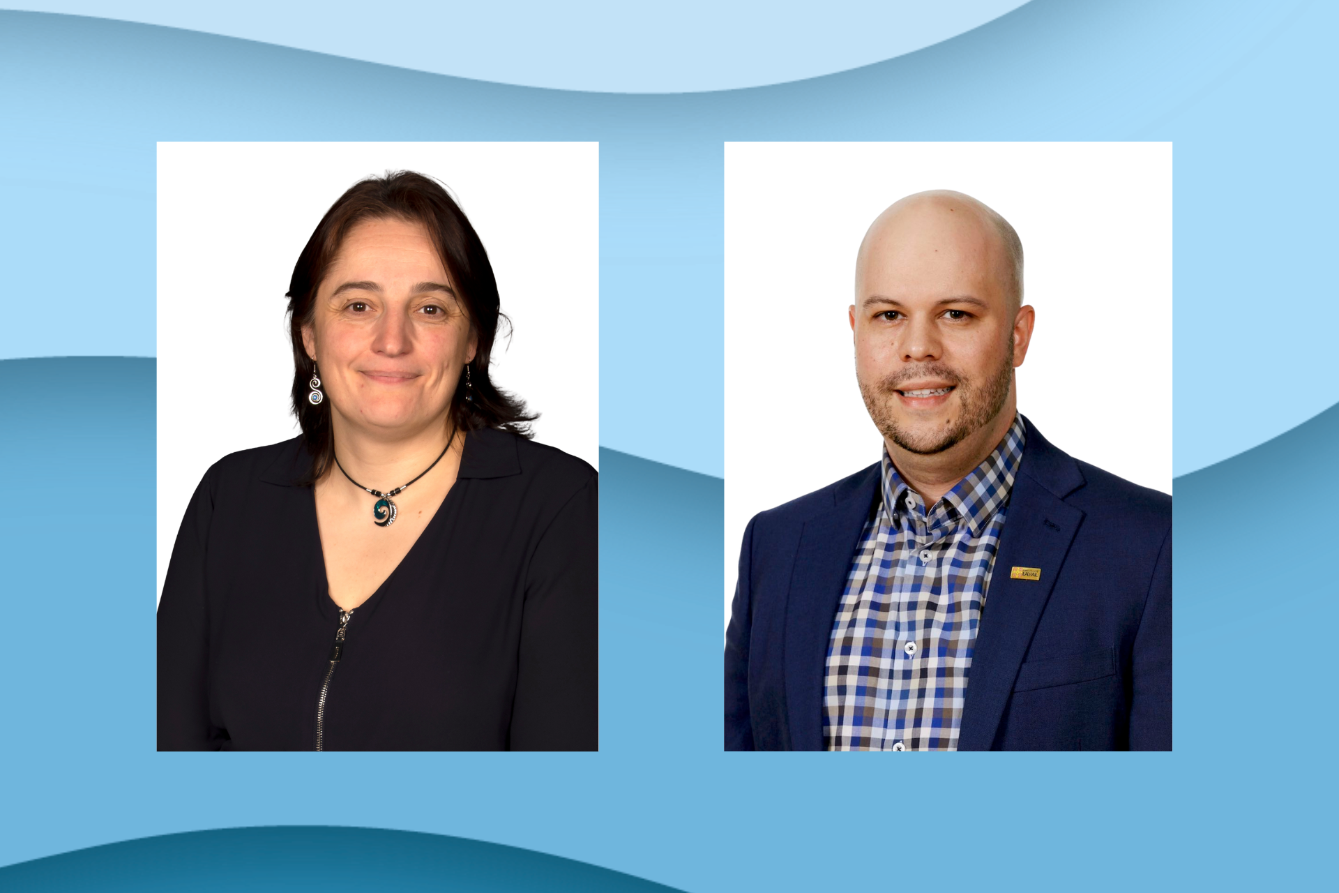 Photo de Dre Marie-Annick Clavel et de Dr Alexandre Caron