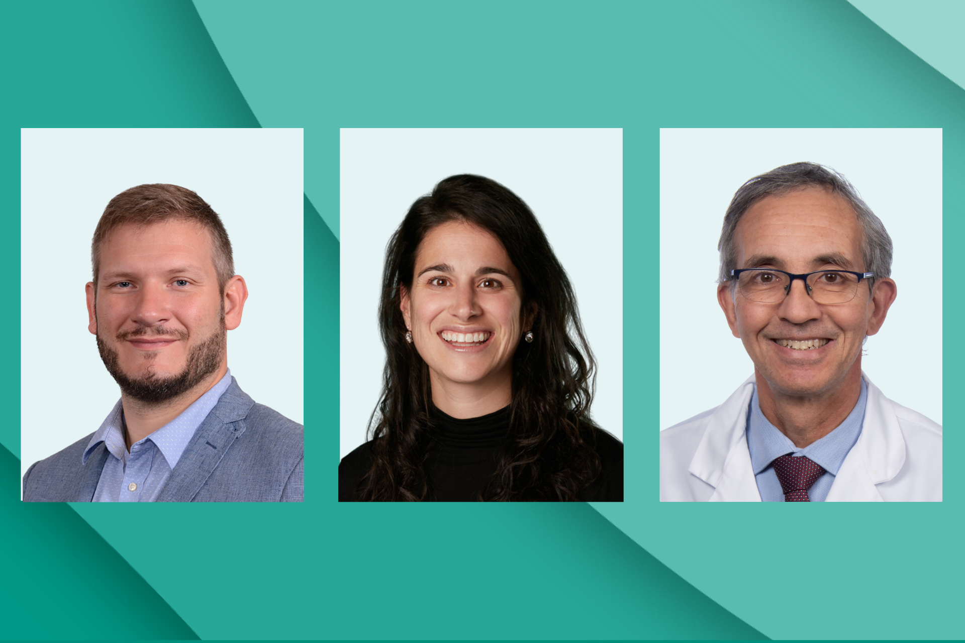 Dr Sylvain Iceta, Dre Andréanne Michaud et Dr Philippe Pibarot