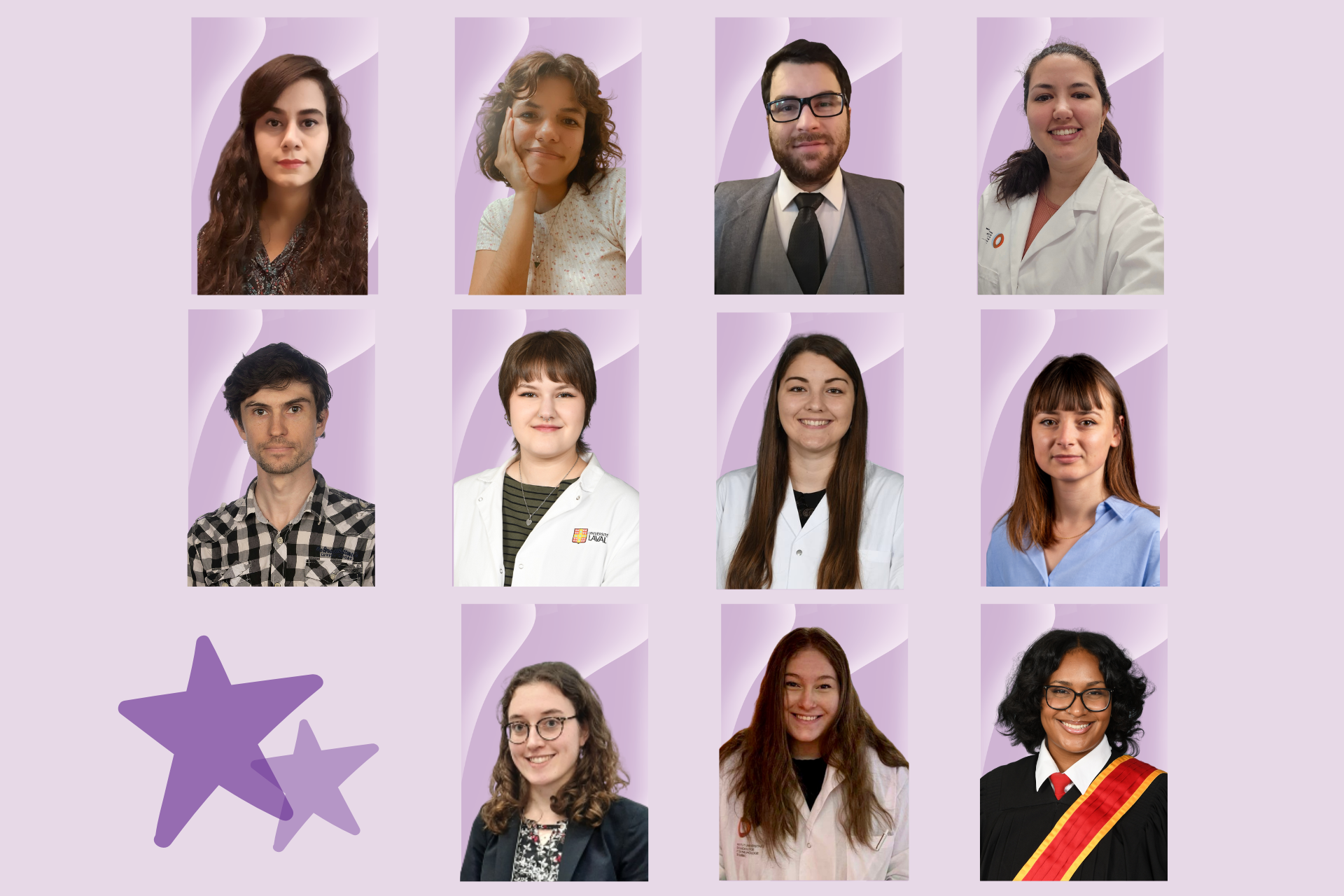 Photos des étudiants