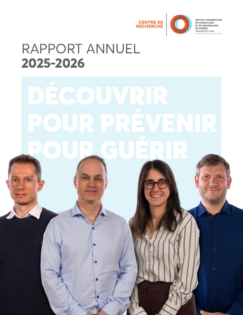 Page couverture du rapport annuel