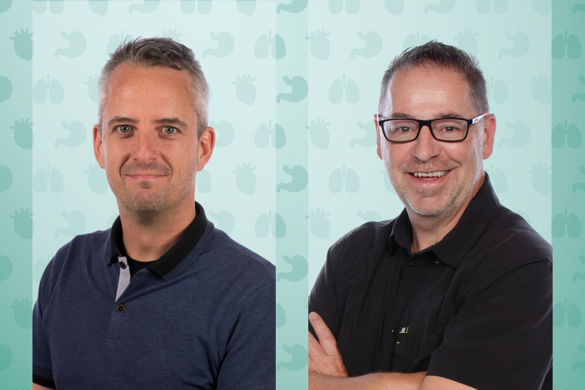 Photos des Drs Mathieu Laplante et André Marette