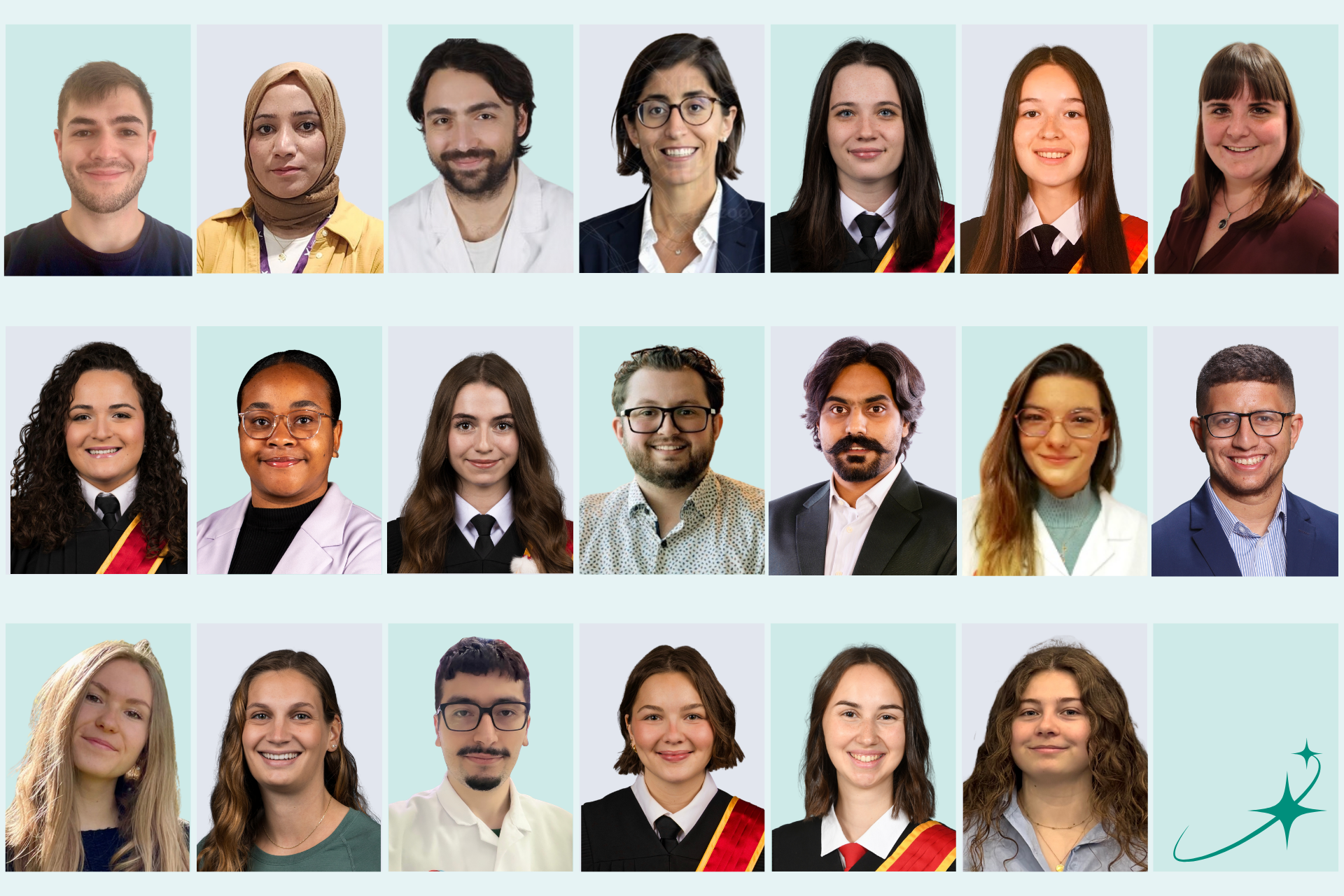 Mosaïque des photos des boursiers au concours bourses Propulsion 2026